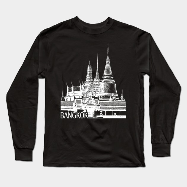 Bangkok Long Sleeve T-Shirt by TravelTs